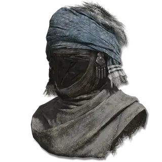 Blue Cloth Cowl