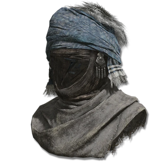 Blue Cloth Cowl