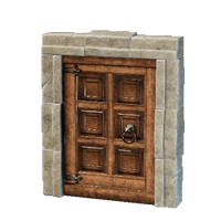Polished Wooden Door