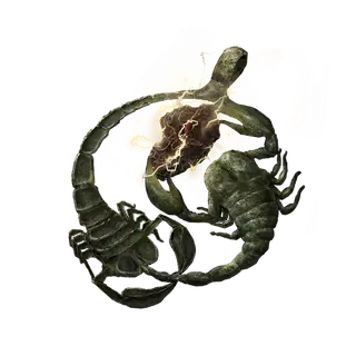 Lightning Scorpion Charm