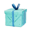 Cyan Decorative Box