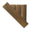 Wood wall 45° (inverted)