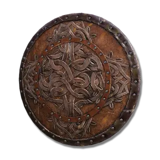 Large Leather Shield