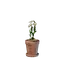 Tiny White Flower Pot