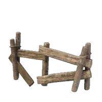 Crude Wooden Fence II