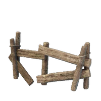 Crude Wooden Fence II