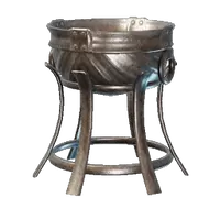 Polished Scrap Brazier