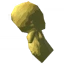 Tied Headscarf Yellow