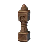 Fine Hardwood Fence Pole