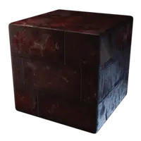 Red Marble Block