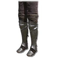 Silver Grooved Greaves