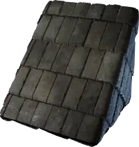 Granite Ornamented Roof Block