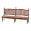 Polished Wooden Bench