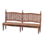 Polished Wooden Bench