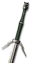 Legendary Ursine Silver Sword - Enhanced