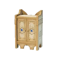 Small Palm Wood Cupboard