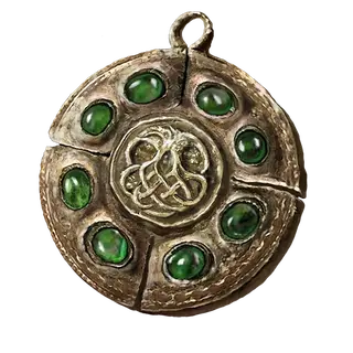 Viridian Amber Medallion +1