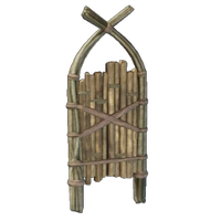 Bamboo Room Divider I