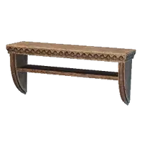 Carved Wooden Shelf