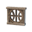 Round Carved Window Frame