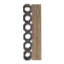 Decorated Timber Pole 2m