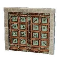 Copper Double Door