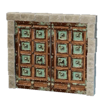 Copper Double Door