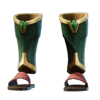 Golden Bulwark Boots