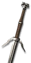 Legendary Wolven Silver Sword - Enhanced