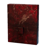 Secret Red Marble Door