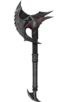 Skyrim Daedric War Axe.webp