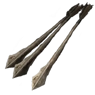 Bone Great Arrow (Fletched)