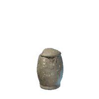 Carved Limestone Vase III
