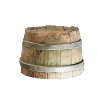 Half Wooden Barrel