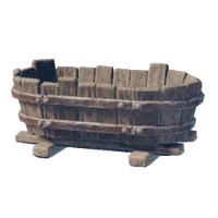 Wooden Bathtub