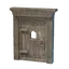 Metal Bound Wooden Door