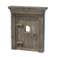 Metal Bound Wooden Door