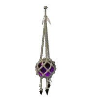 Purple Pendant Light I
