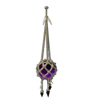 Purple Pendant Light I