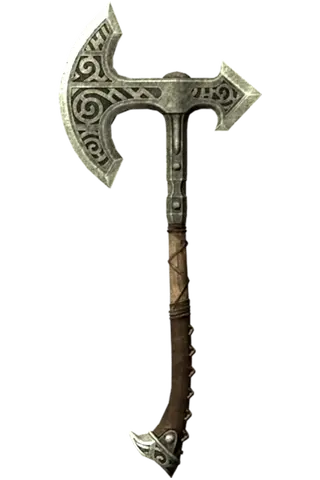 Lunar Steel War Axe