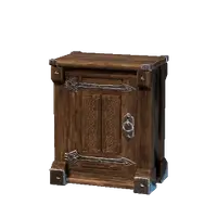 Small Boreal Wood Cupboard