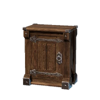 Small Boreal Wood Cupboard