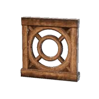 Round Polished Window Frame