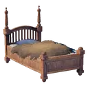 Ornate Wooden Bed