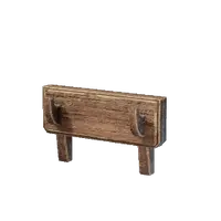 Two-Handed Melee Weapon Wall Mount
