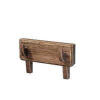 Two-Handed Melee Weapon Wall Mount