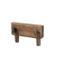 Two-Handed Melee Weapon Wall Mount