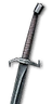 Wild Hunt warrior's sword