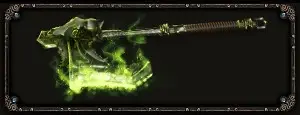 Corrosive Wolf Axe