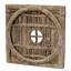 Round Wooden Door